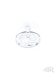 Channel Caps 48mm Quartz Coin With Handle by Change Glassworks x Dnail