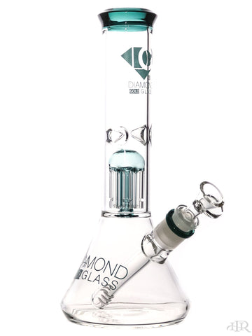 Diamond Glass - Mansion Beaker With Tree Perc (12