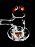 Diamond Glass - Terp Slurp Blender Set 14mm Male Amber