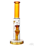 Diamond Glass - Cylinder Straight Tube With Drip Catch (10.5")