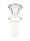 Diamond Glass - Clear Cylinder Bowl / Slide