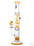 Diamond Glass - Icon Series UFO Crater Straight Tube with Marshmallow Diffuser (16")