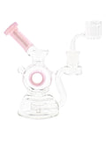 NEU Glass Concentrate Rig Shower Head - Donut Cycler (6")