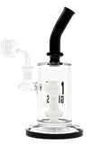 NEU Glass Water Pipe Concentrate Rig Shower Head - Bubble Middle (9")