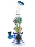 Tattoo Glass - Double-Horned Sea Monster Rig (11")