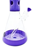 Mav Glass Full Color Beaker Bong Purple