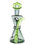 Mav Glass - Two-Tone Hourglass Recycler (7")