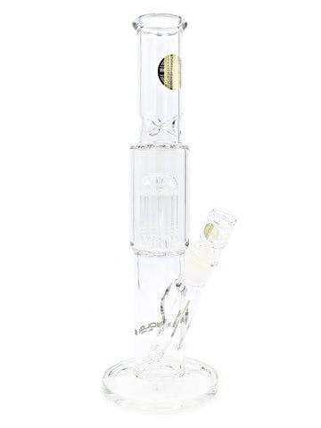 Bougie Glass - Straight Tube with Tree Perc (15