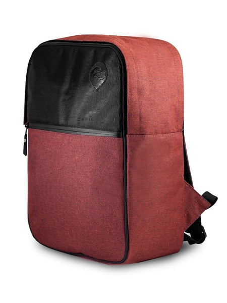 Skunk Bags Urban Backpack Burgundy Red