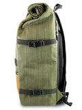 Skunk Bags Explorer Roll-Up Backpack Green