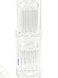 Crystal Glass Beaker - Double Tree Perc (16")
