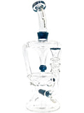 crystal glass hour glass recycler stemline diffuser toilet bowl flush accent coloring incylcer 2