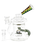 Crystal Glass - Wig-Wag Klein Recycler (9")