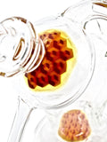 DreamLab Glass Tallboy Biosphere - "Too Much Sauce" Murrine (8")