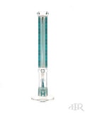 Hoss Glass - Blue Kit - Tartan Straight Tube with Case Kit (18") Back