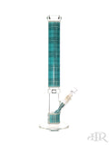 Hoss Glass - Blue Kit - Tartan Straight Tube with Case Kit (18") Right