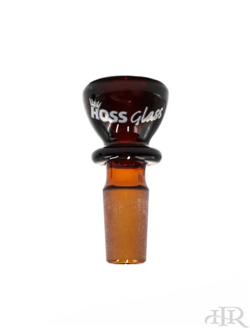 Hoss Glass - Full Color Chunky Snapper Bowl/Slide 14mm Male