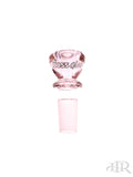 Hoss Glass - Full Color Chunky Snapper Bowl/Slide 14mm Male Pink