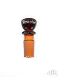 Hoss Glass - Full Color Chunky Snapper Bowl/Slide 18mm Male Amber