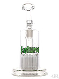 Leisure Glass - 29 Arm Bubbler Green Front