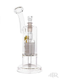 Leisure Glass - Double Bubbler 13 Arm Tree Perc Top Chamber 6 Arm Bottom Diffuser