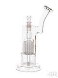 Leisure Glass - Double Bubbler 13 Arm Tree Perc Top Chamber 6 Arm Bottom Diffuser Right