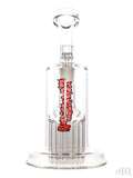 Leisure Glass - 29 Arm Bubbler Red Vertical Front