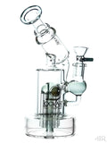 Lookah Glass - Microscope Themed Recycler Rig (7.5")