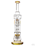 Lookah Glass - Sophisticated Recycler (16") Honey Front
