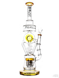 Lookah Glass - Sophisticated Recycler (16") Honey Right
