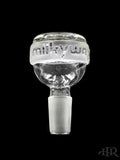Milkyway Glass - Replacement Clear Etched Orbit Bowl Slide 14mm Male