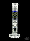 Milkyway Glass - Crystallized Straight Tube (12") Front