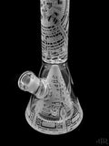 Milkyway Glass - Nuclear Reactor Collins Beaker (14.5") Perc