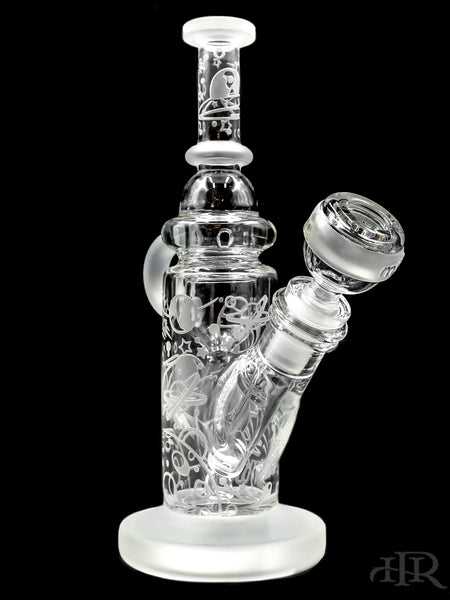Milkyway Glass - Space Odyssey Recycler Rig (9")