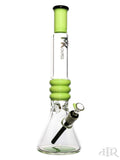 MK100 Glass - Maria Stack Mandala Base Beaker (17") Green