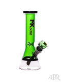 Mk100 Glass - Clear Base Color Mini Beaker (9.5") Light Green