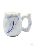 Premium Roast & Toast Marble Ceramic Mug Blue Right