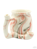 Premium Roast & Toast Marble Ceramic Mug Pink Tilt