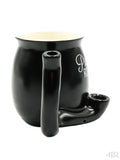 Premium Roast & Toast Ceramic Mug (Small) Black Right