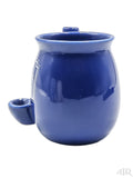 Sip Puff Pass Ceramic Mug Blue Left