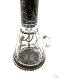 Wormhole Glass - Sacred Moon Beaker (14")