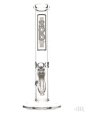 Zob Glass - OG Straight Tube (14") White and Black