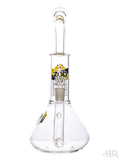 Zob Glass - Wubbler Beaker with Stemless Inline Diffuser and 8-Arm Tree Perc (16")